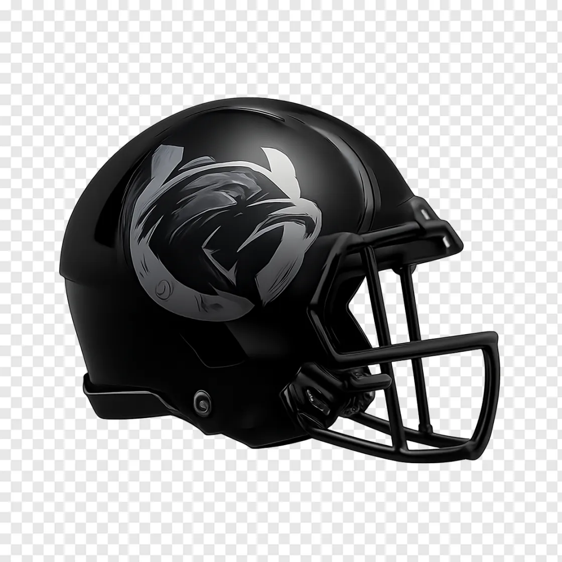 American Football Helmet PNG Transparent Image