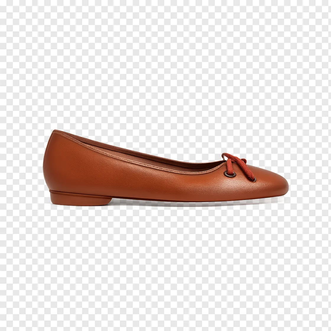 Minimalist Ballet Flat Shoes PNG Royalty-Free Image
