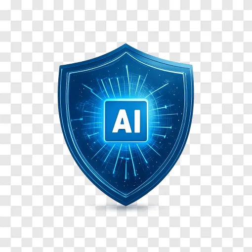 AI Safety And Security Shield Transparent Background PNG
