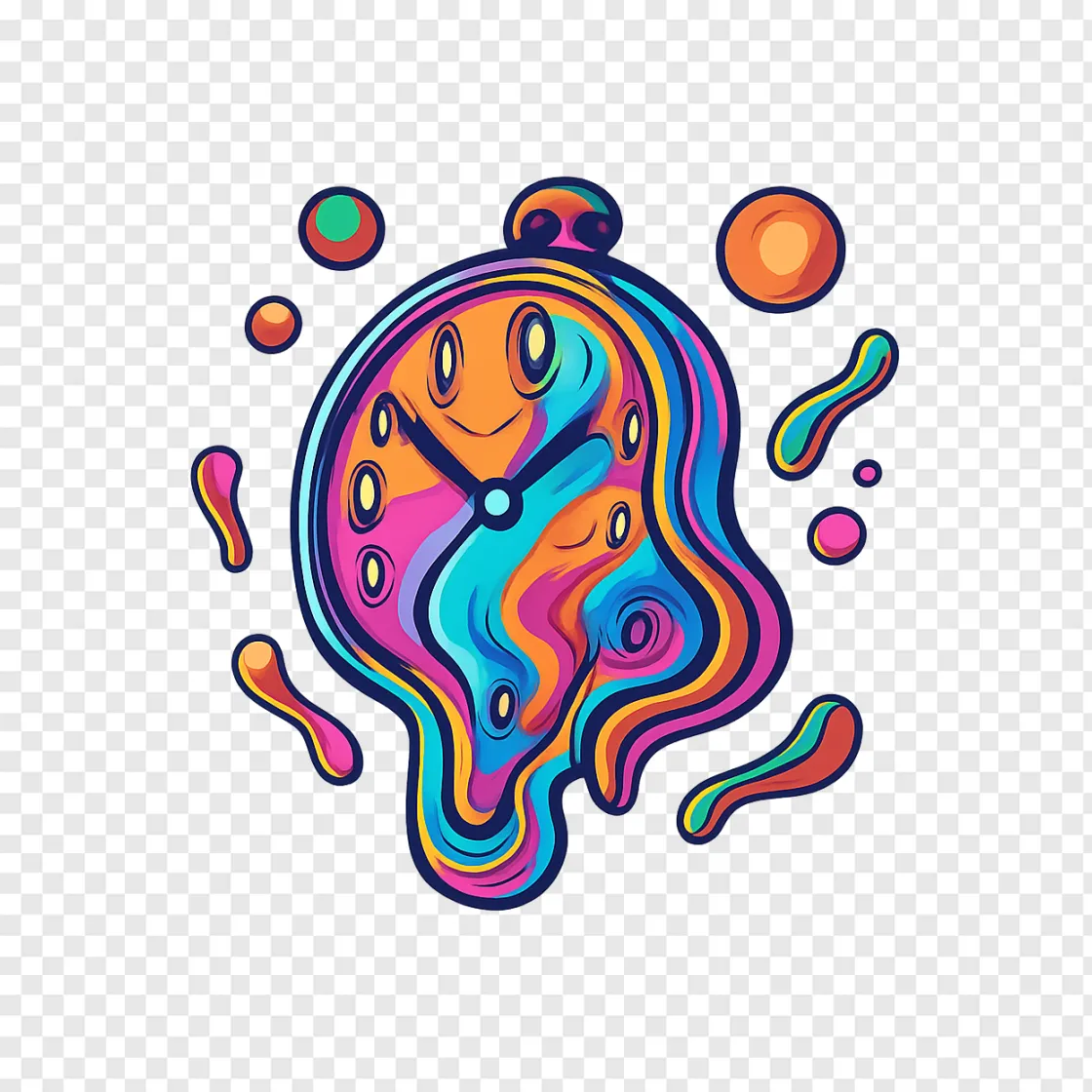 Surreal Fever Dream PNG Design For Creative Projects