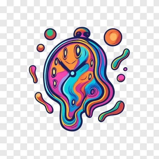 Surreal Fever Dream PNG Design For Creative Projects