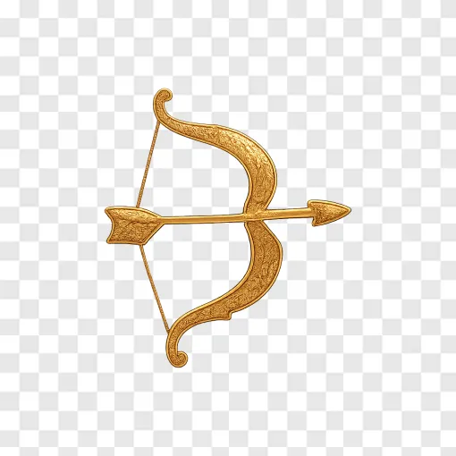 Ramayana Bow And Arrow PNG Transparent Image