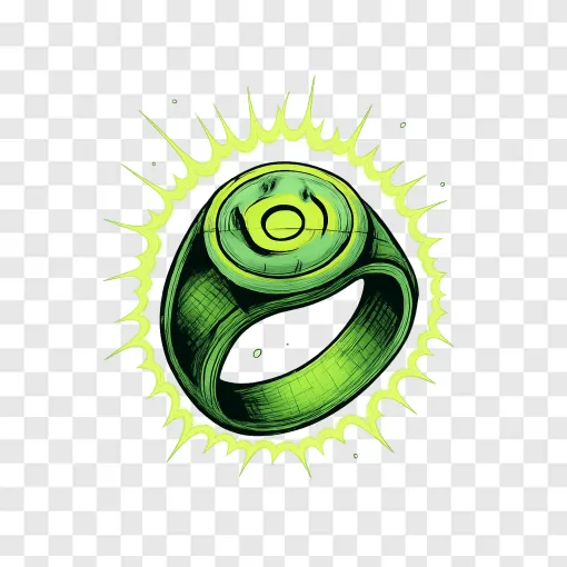 Green Lantern Power Ring PNG Free Download