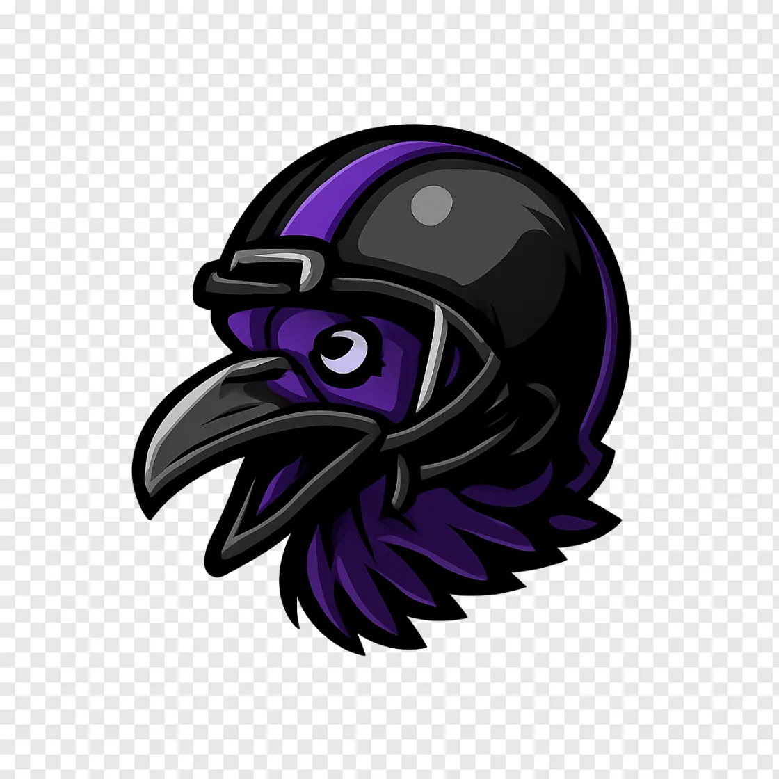 Baltimore Ravens Mascot PNG Graphic For Fans