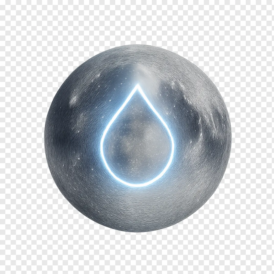 Moon Water PNG Transparent Image