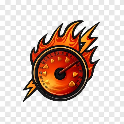 Built Different All Gas No Fear PNG Graphic