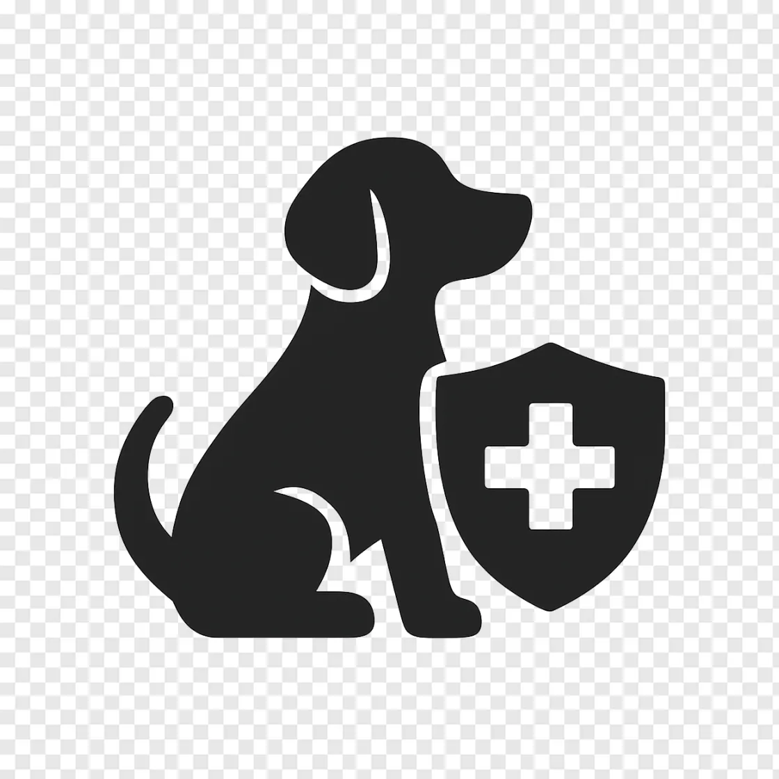 Healthy Dog Vector PNG Graphic For Veterinary & Public Health