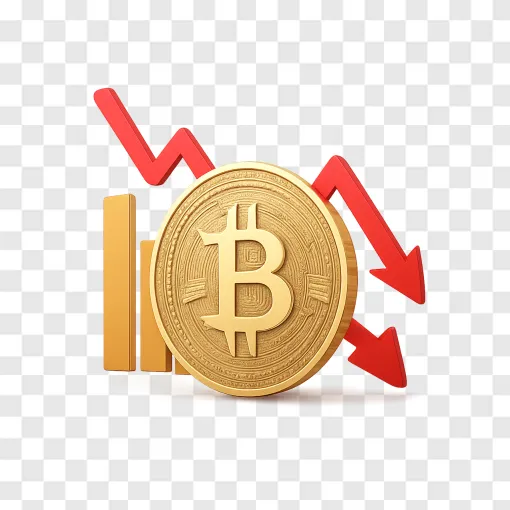 Bitcoin Crypto PNG Image For Financial Design