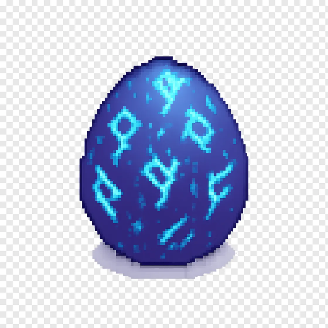 Minecraft Dragon Egg PNG