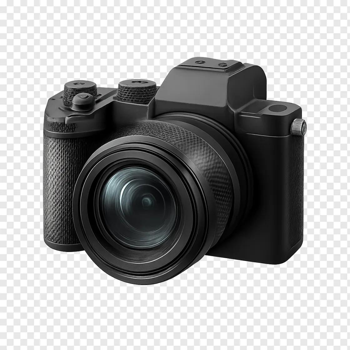 Modern Mirrorless Camera PNG Image For Photographers