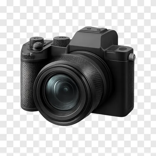 Modern Mirrorless Camera PNG Image For Photographers