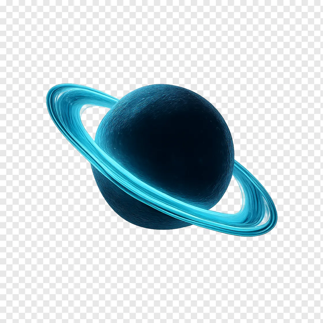 Mysterious Ringed Centaur Object PNG Image