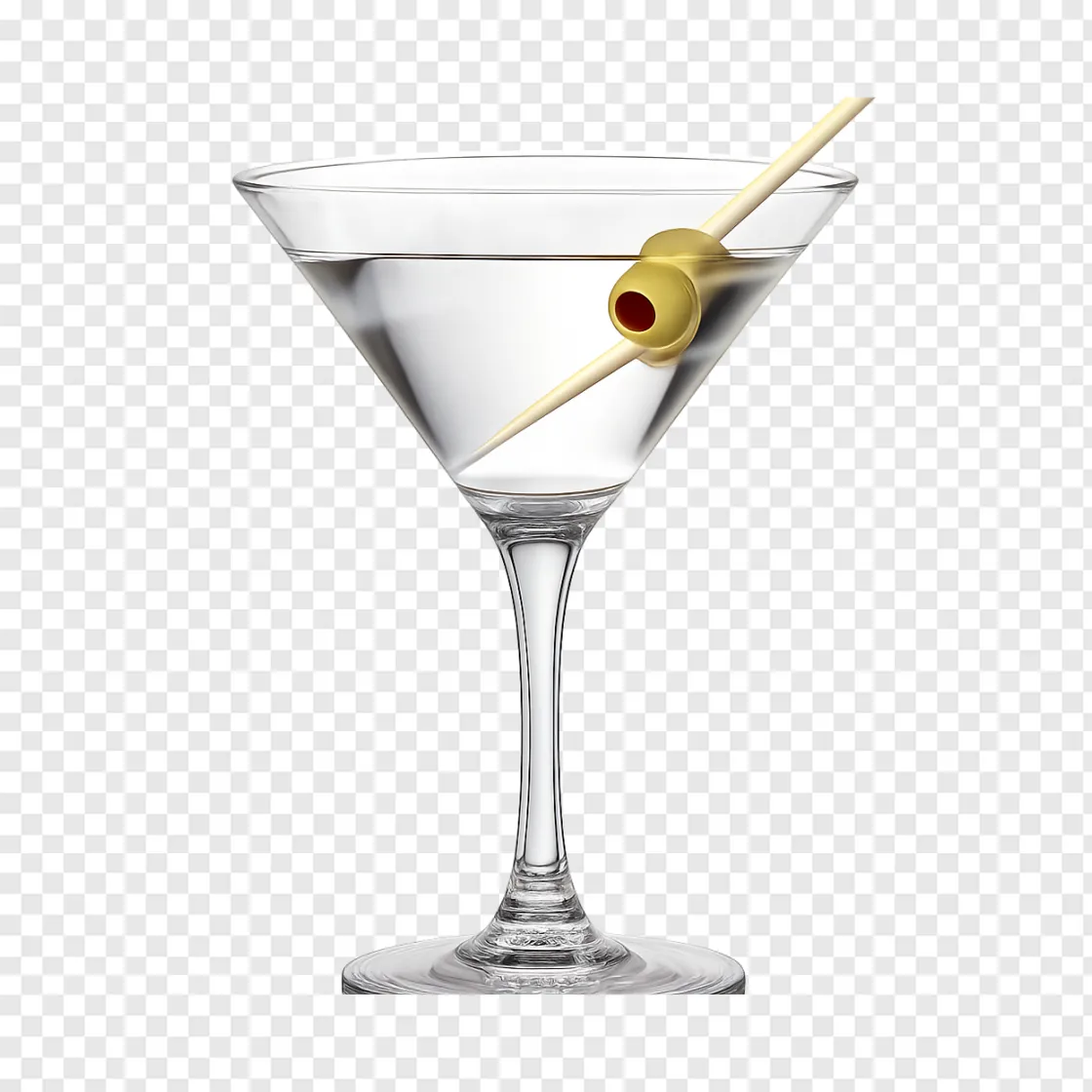 Martini Glass PNG Transparent Image For Party Designs