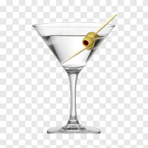 Martini Glass PNG Transparent Image For Party Designs