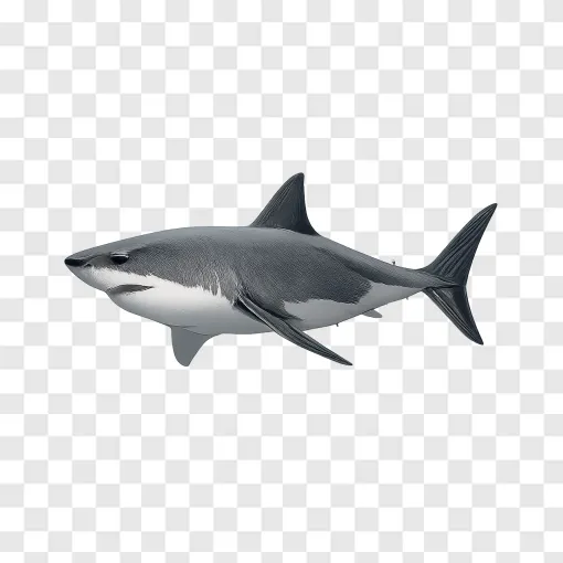 Great White Shark PNG Transparent Image