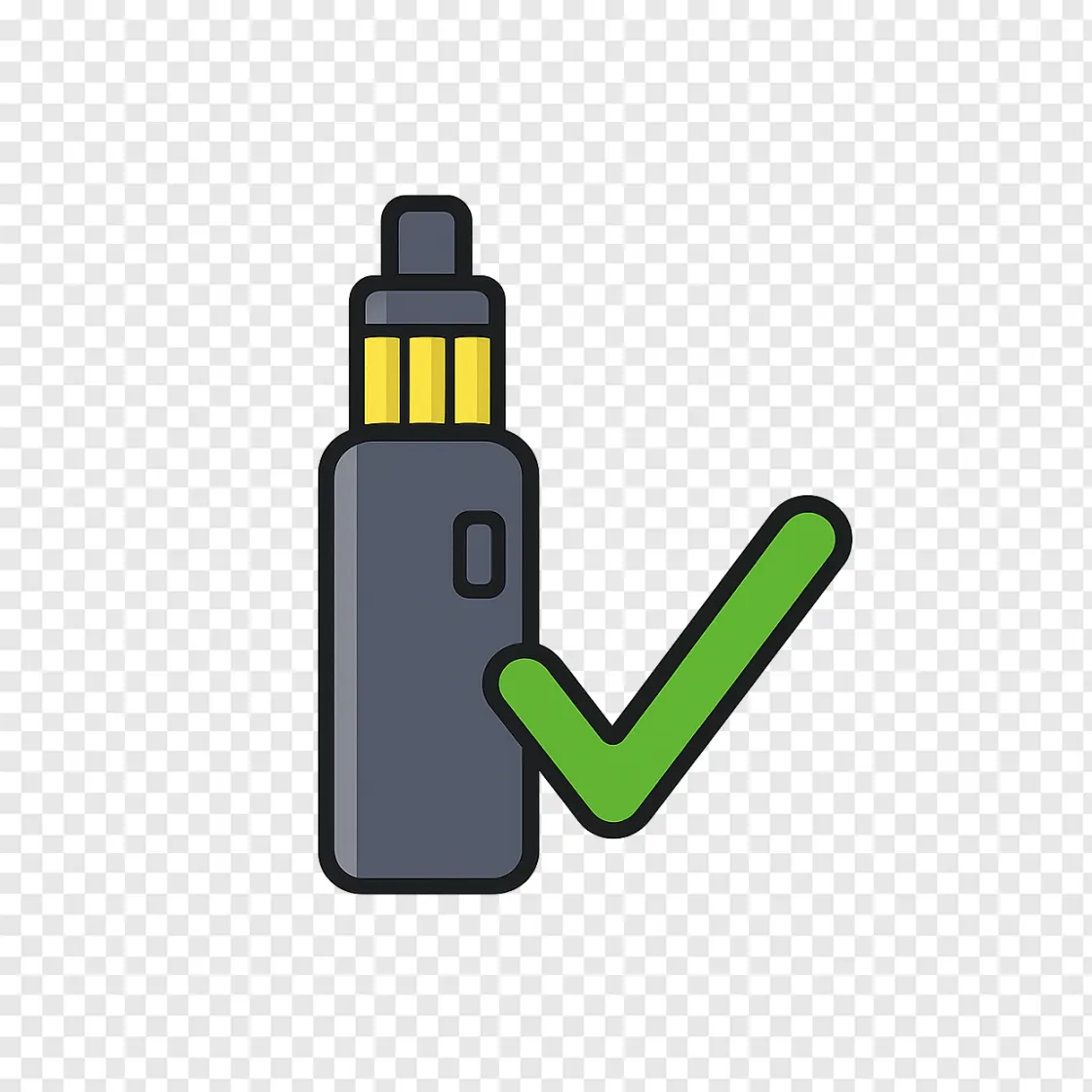 Modern Vape Device PNG Transparent Background