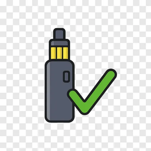Modern Vape Device PNG Transparent Background