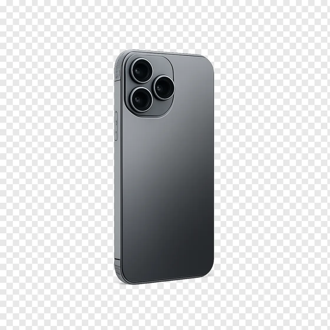 Modern Smartphone PNG Image For Tech Designs