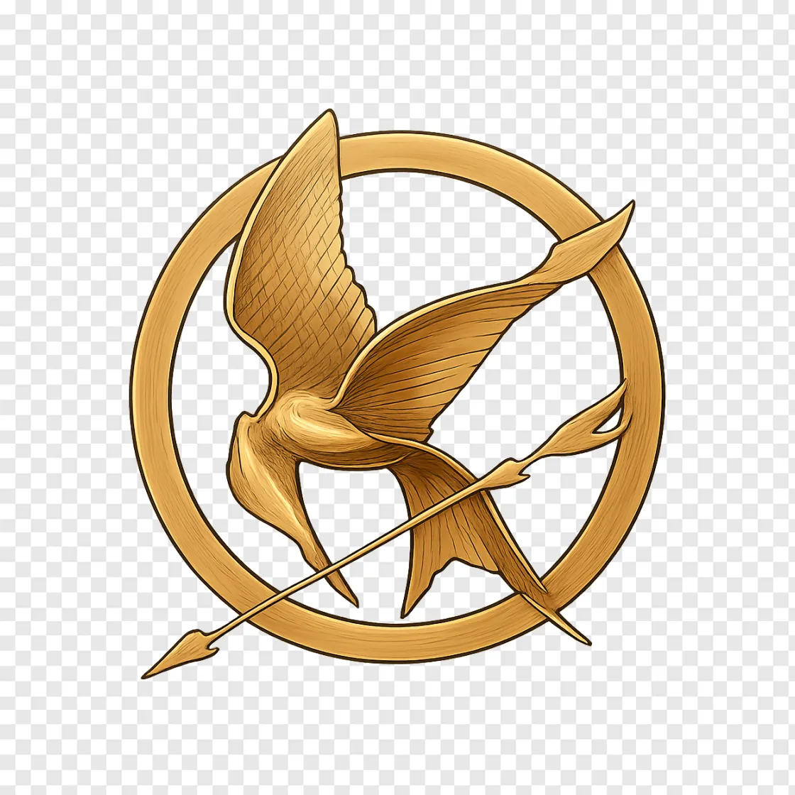 Mockingjay Symbol PNG Transparent Background