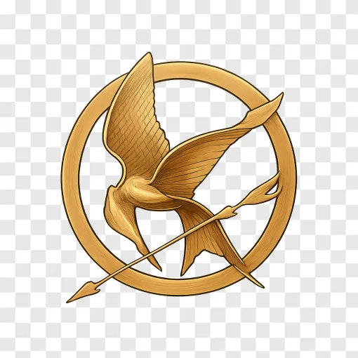 Mockingjay Symbol PNG Transparent Background