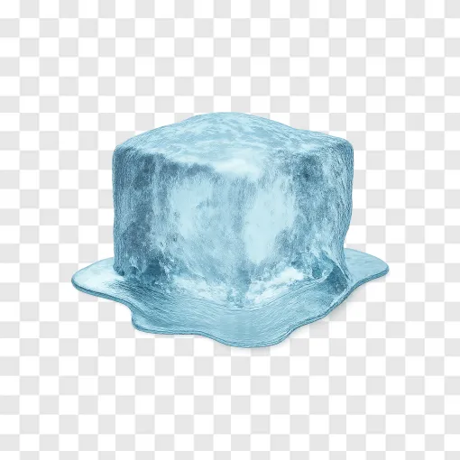 Melting Glacier Ice PNG Transparent Image