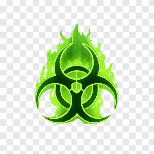 Resident Evil Biohazard Symbol PNG Graphic