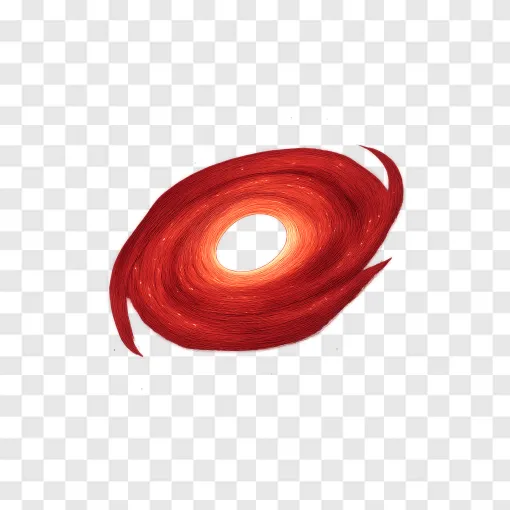 Red Dot Galaxy And Black Hole PNG Free Download