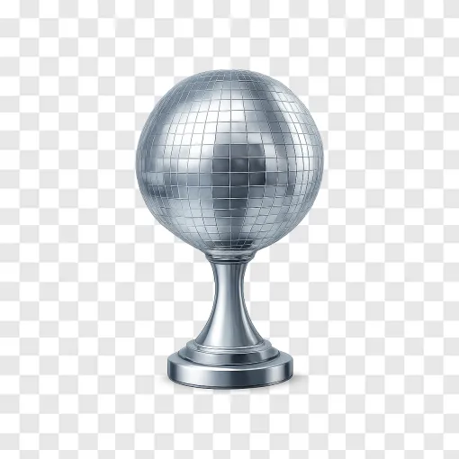 Mirrorball Trophy PNG Transparent Image