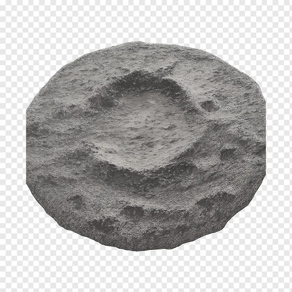 Moon Crater PNG Royalty-Free Cosmic Graphic
