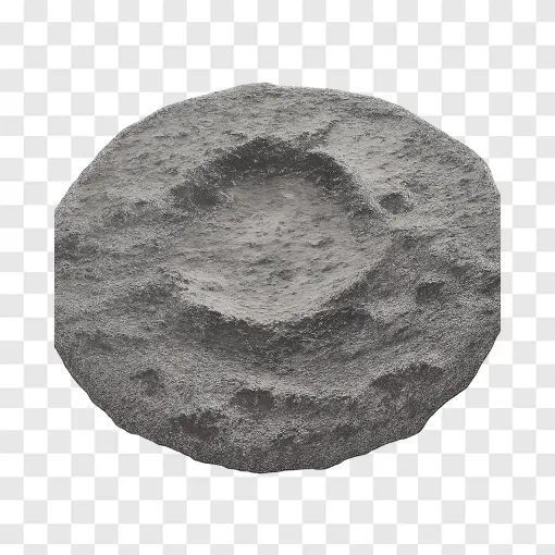 Moon Crater PNG Royalty-Free Cosmic Graphic