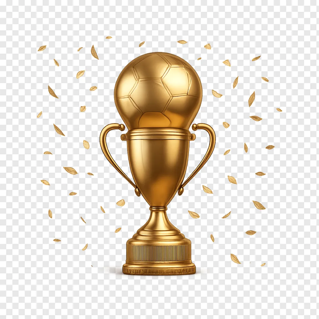 Soccer Championship Trophy PNG Image For Free Download