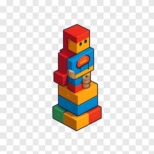 Superhero Tower Minecraft PNG Free Download