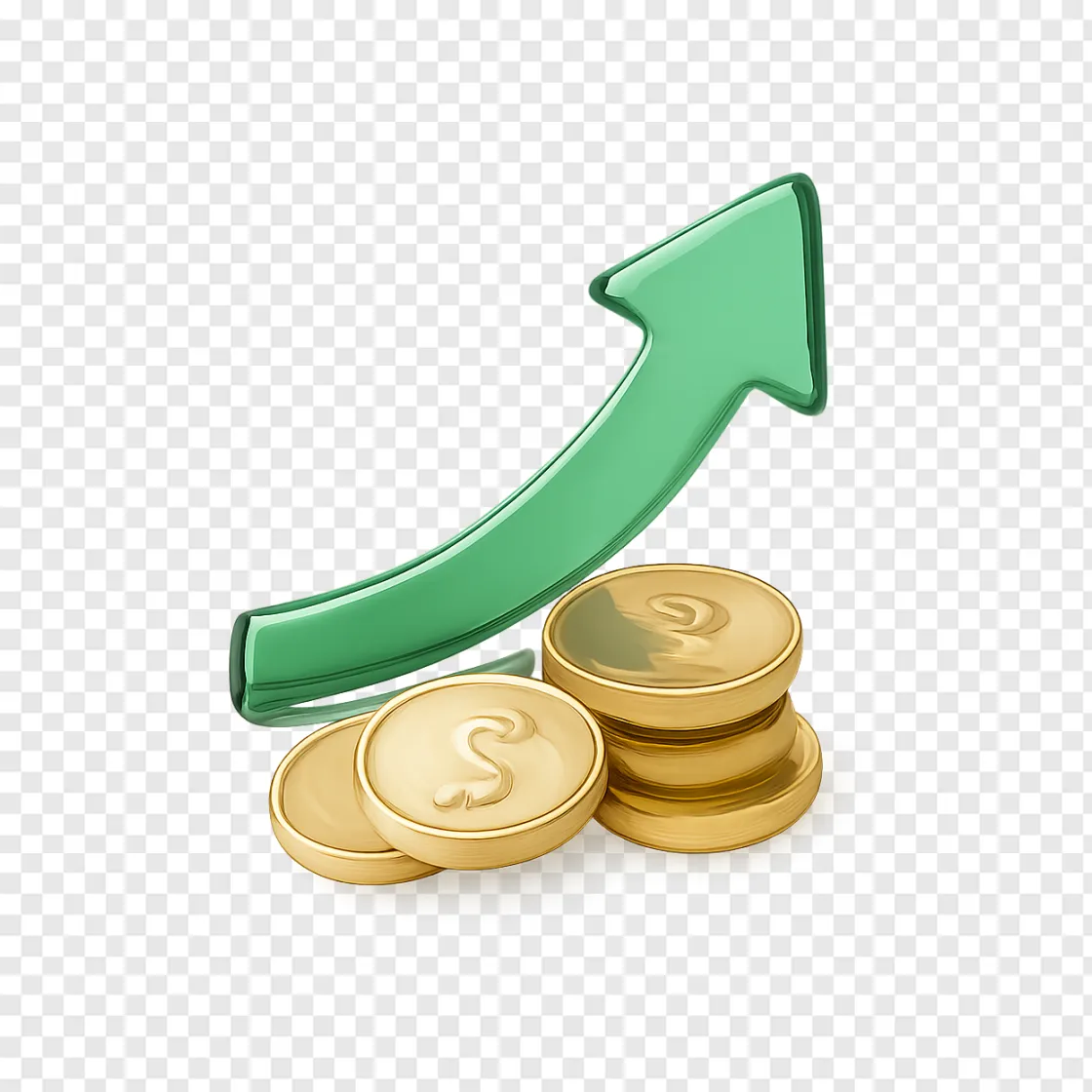 Stock Market Chart PNG Graphic For Financial Design