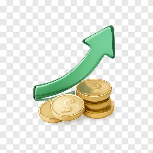 Stock Market Chart PNG Graphic For Financial Design