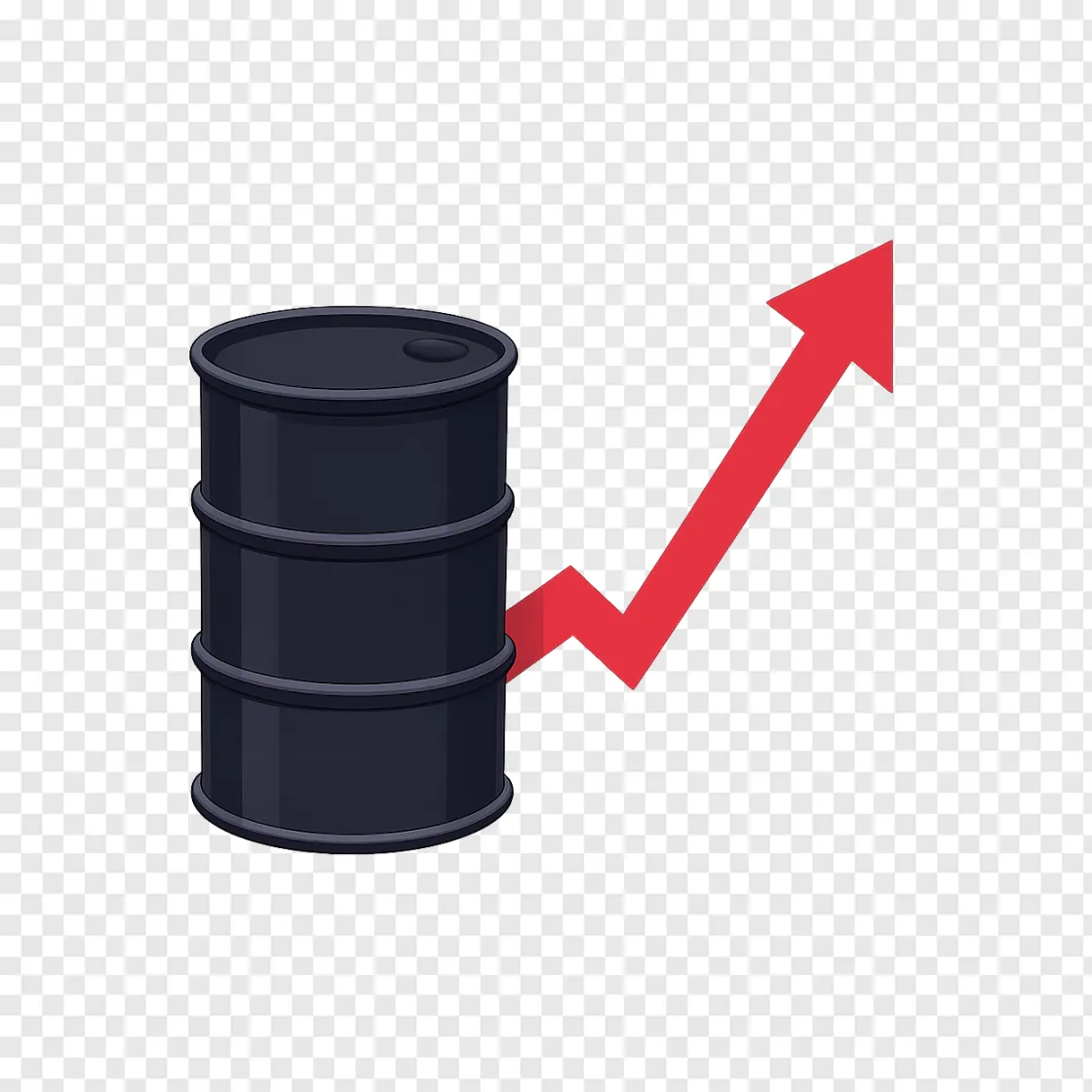 Crude Oil Barrel PNG Image For Economic Trends