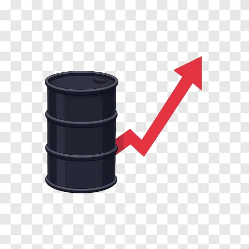 Crude Oil Barrel PNG Image For Economic Trends