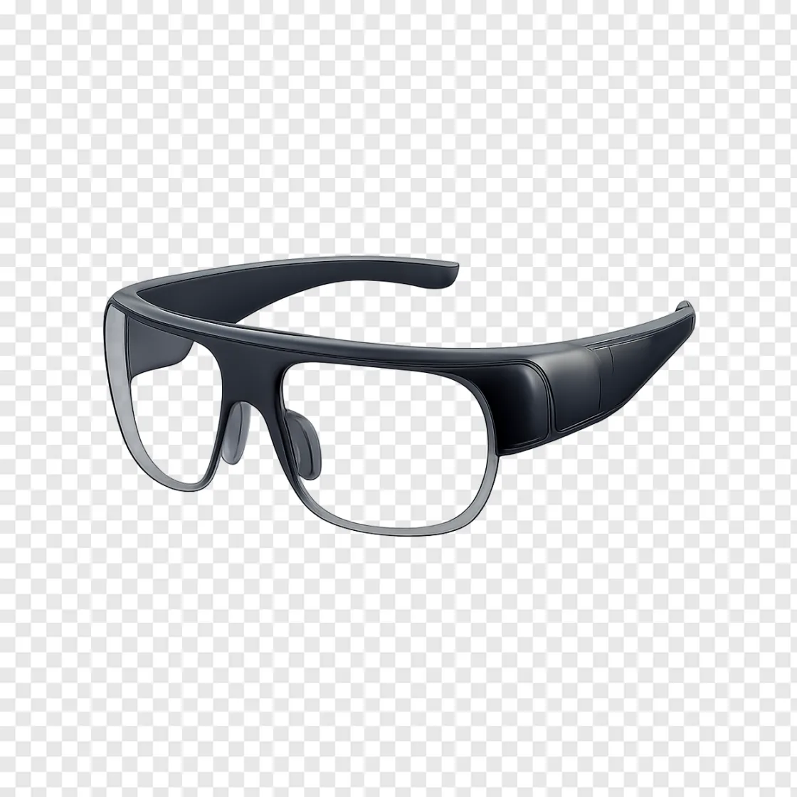 Futuristic AR Glasses PNG Transparent Background