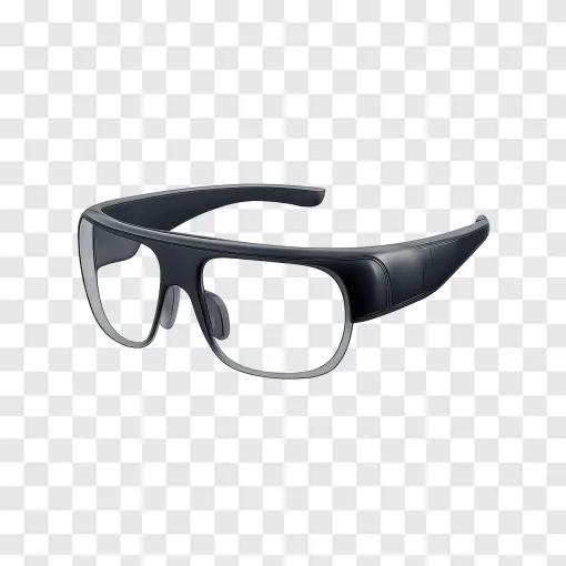 Futuristic AR Glasses PNG Transparent Background