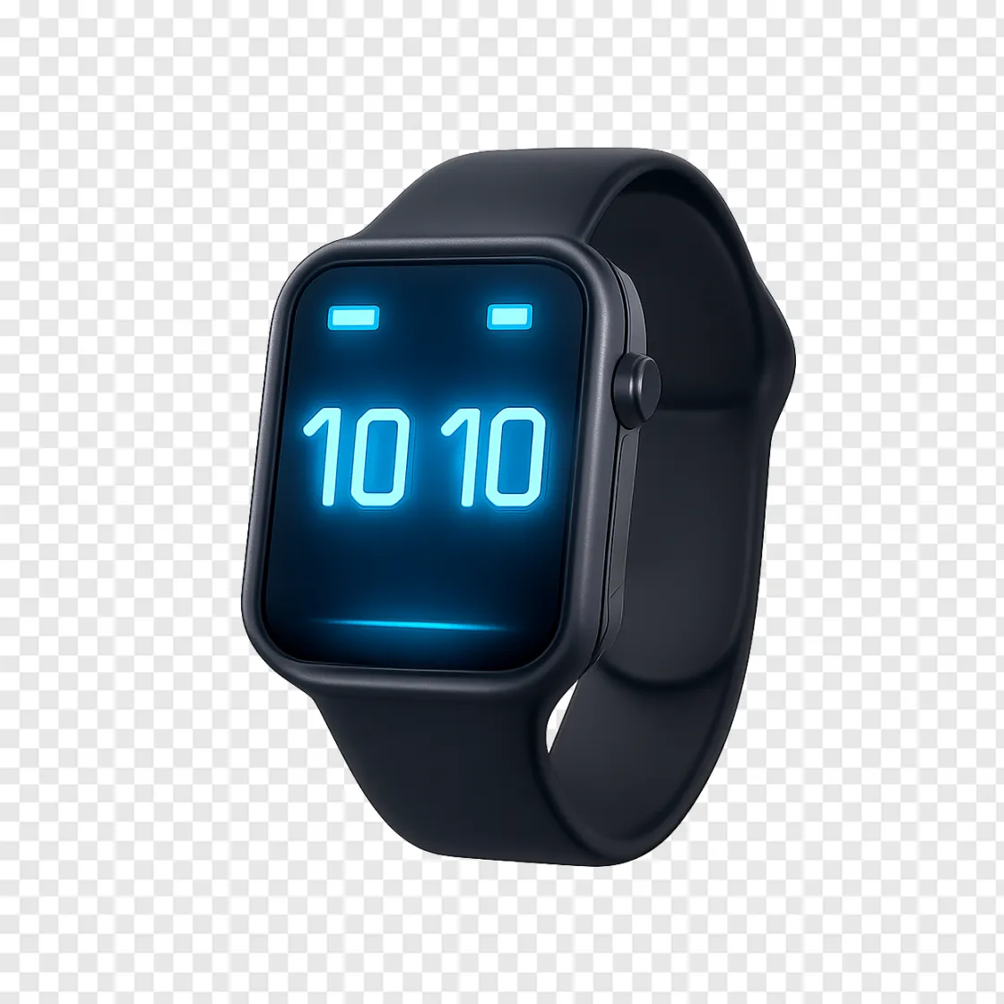 Futuristic Smartwatch PNG Transparent Image