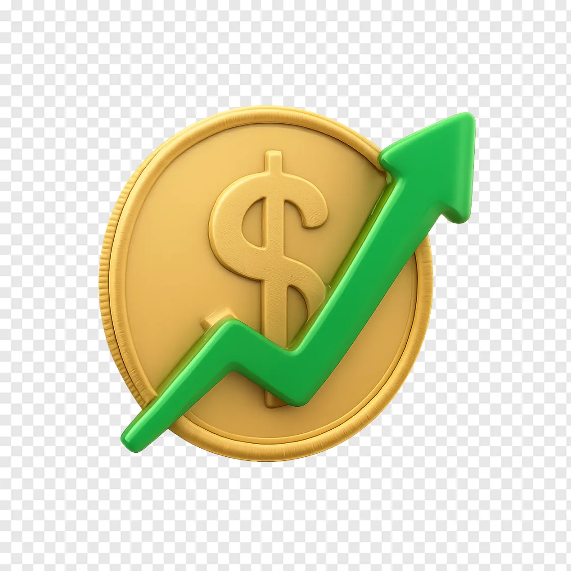 US Dollar Coin PNG Transparent Background