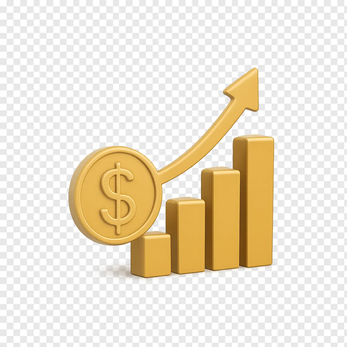 US Inflation And Economic Growth PNG Graphic