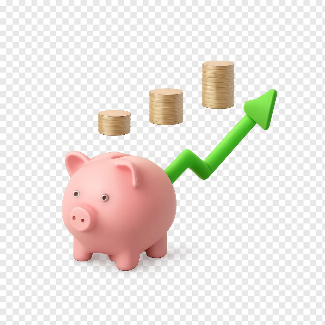 Inflation Economy Concept PNG Transparency