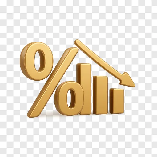 Treasury Yield Financial Graph PNG Design