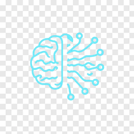 AI Brain Technology PNG Image