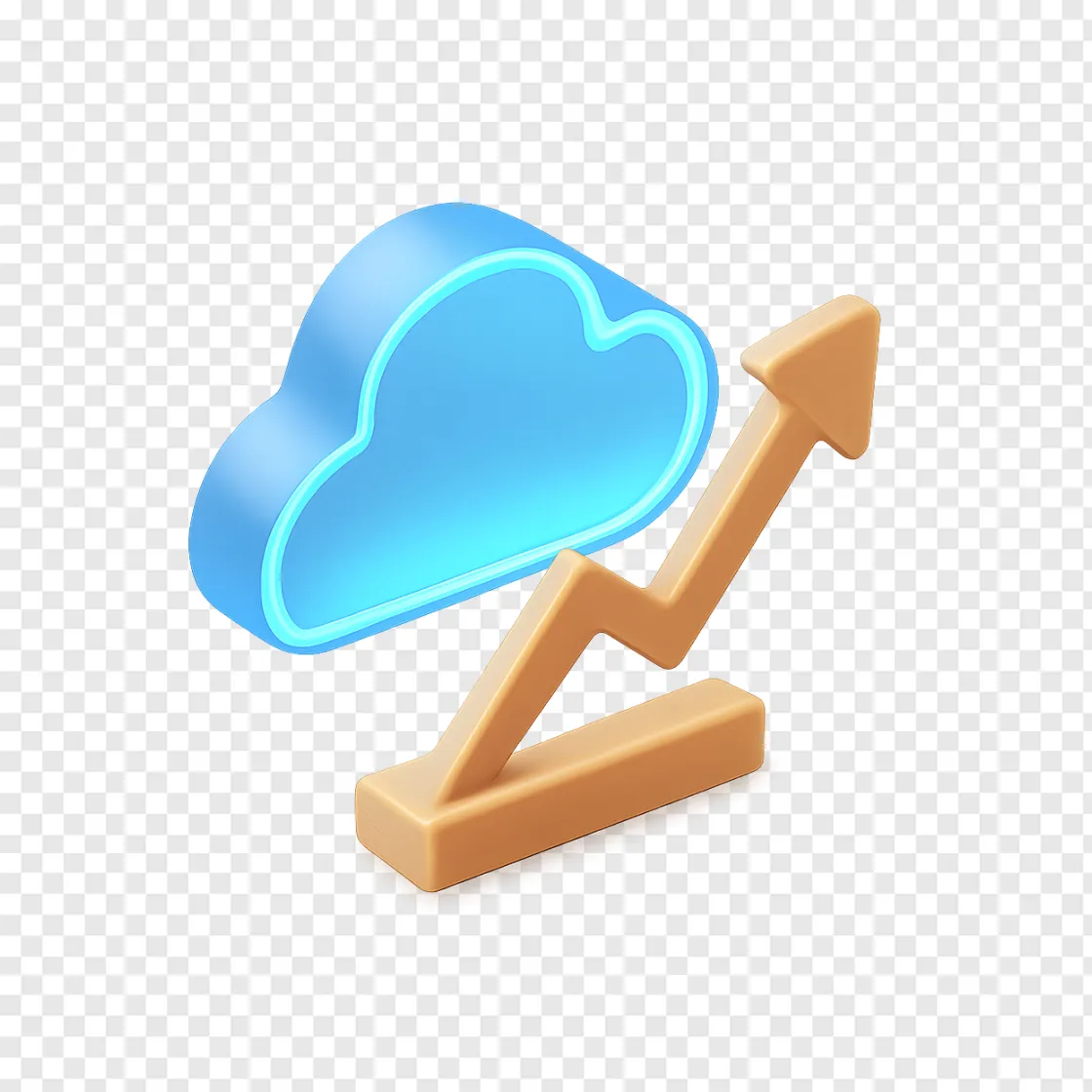 Cloud Infrastructure And Financial Growth PNG