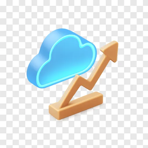 Cloud Infrastructure And Financial Growth PNG