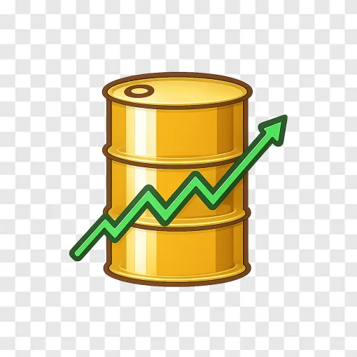 Oil Barrel PNG Vector Graphic For Financial Design