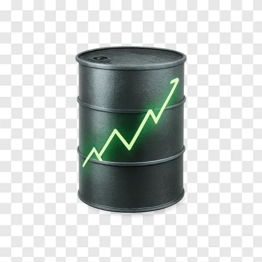 Oil Price Surge PNG Element For Financial Charts