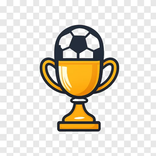 Champions League Football PNG Graphic