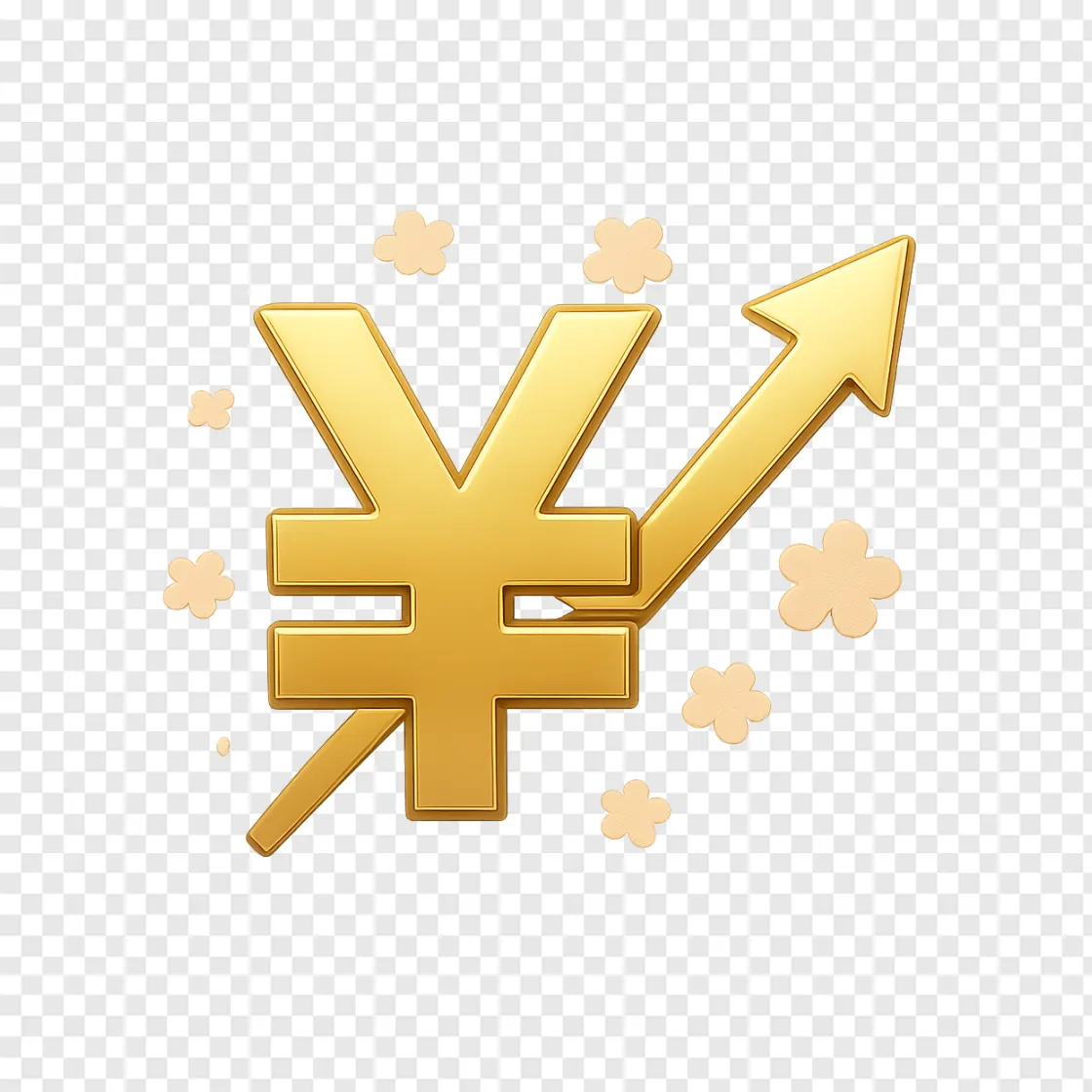 Japanese Yen Currency Symbol PNG For Financial Designs